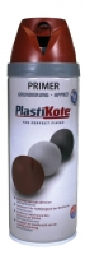 Wickes  Plastikote Primer Aerosol Spray - Red Oxide 400ml