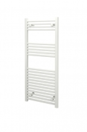 Kudox Straight Towel Radiator - White 500 x 1200 mm