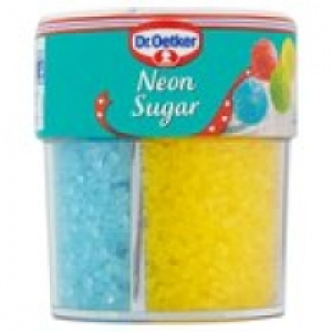 Dr Oetker Neon Shimmer Sugar 4 Cell Jar