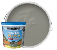 Wickes  Ronseal Fence Life Plus Matt Shed & Fence Treatment - Slate 