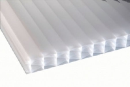 Wickes  25mm Opal Multiwall Polycarbonate Sheet - 3000 x 800mm