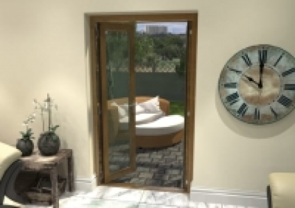 Wickes  Rohden Pattern 10 Fully Finished Oak French Doors - 4ft
