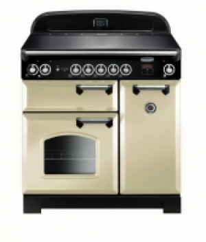 Wickes  Rangemaster Classic 90cm Induction Range Cooker - Cream with