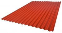 Wickes  Onduline Onduplast Colour GRP Red Sheet - 900mm x 2000mm