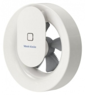 Vent-Axia Svara Lo Carbon Bathroom Fan with Bluetooth Contro