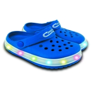 Town and Country Kids Light Up Cloggies Blue Size 9 /27 £10.79