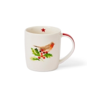 Cooksmart Christmas Barrel Mug - A Winters Tale Embossed Rob £5.30