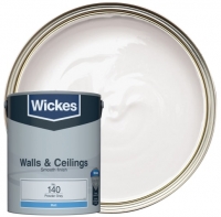 Wickes  Wickes Powder Grey - No. 140 Vinyl Matt Emulsion Paint - 5L