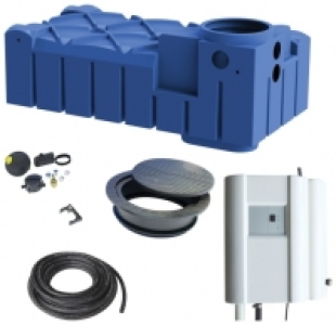 FloPlast Rainwater Harvesting System 1500L