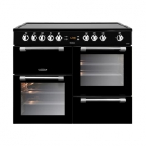 Wickes  Leisure Cookmaster 100cm Electric Range Cooker - Black