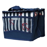 QDStores  Riviera Beach Picnic Cooler Bag 10 Litre - Nautical Design