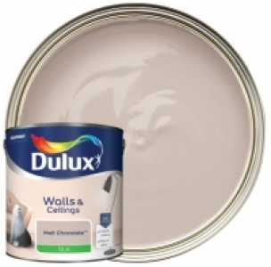 Dulux Silk Emulsion Paint - Malt Chocolate - 2.5L £13.00