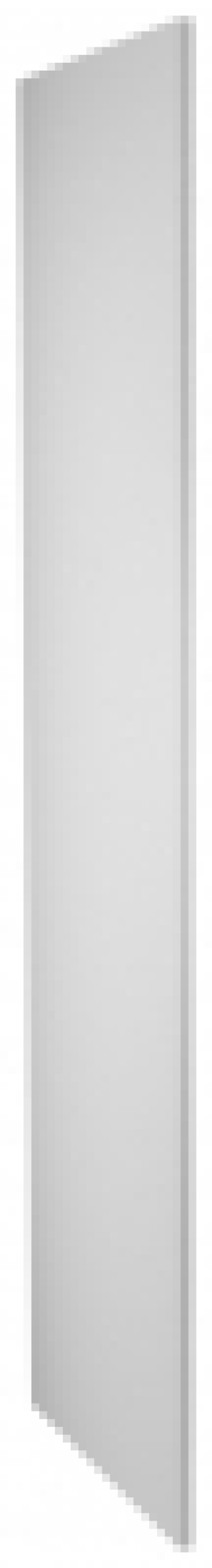 Wickes Ohio Grey Shaker Decor Tall Panel - 18mm