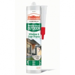 UniBond Outdoor Window & Door Frame Sealant White - 392g