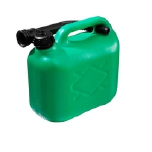 Plastic 5L Fuel Can - Green