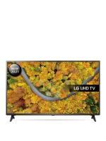 LittleWoods Lg 55UP75006LF, 55 inch, 4K Ultra HD, HDR, Smart TV - Black