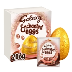 Iceland  Galaxy Milk Chocolate Enchanted Eggs Large Easter Egg 206g
