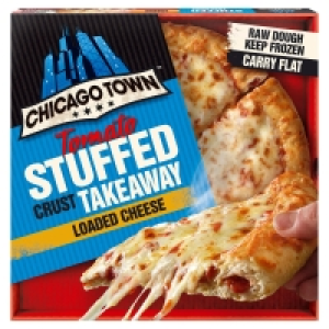 Chicago Town Takeaway Stuffed Crust Cheese Large Pizza 630g £4.00