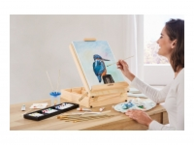 Crelando Tabletop Box Easel Acrylic Set