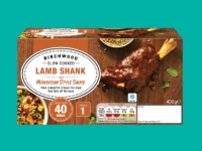 Birchwood Lamb Shank with Moroccan-Style Sauce
