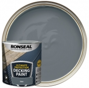 Ronseal Ultimate Protection Slate Decking Paint - 2.5L £34.00