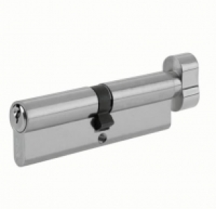 Wickes  Yale P-ET3535-SNP Euro Profile Thumb Turn Cylinder Lock - Ni