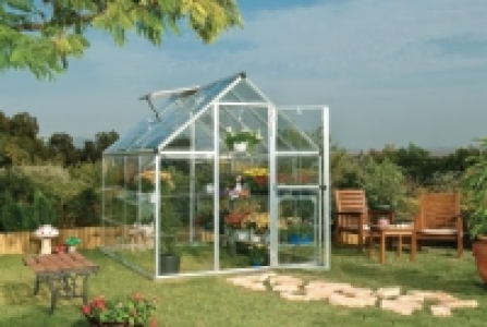 Palram Canopia 6 x 8ft Harmony Aluminium Apex Greenhouse wit £470.00