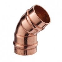 Wickes  Primaflow Copper Solder Ring Obtuse Elbow - 22mm
