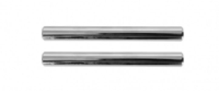 Wickes T Bar Door Handle - Polished Chrome 115mm Pack of 2