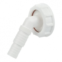 Wickes  FloPlast THC41 Overflow & Hose Connector