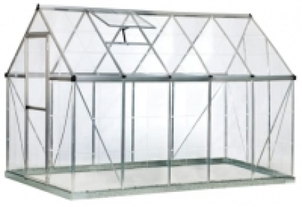 Palram Canopia 6 x 10ft Harmony Large Aluminium Apex Greenho £520.00