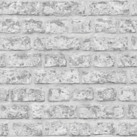 Wickes  Arthouse Rustic Grey Brick Wallpaper 10.05m x 53cm