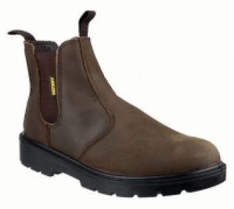 Amblers Safety FS128 Dealer Safety Boot - Brown Size 6