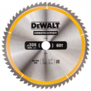 DEWALT DT1960-QZ 60 Teeth Construction Fine Cut Circular Saw