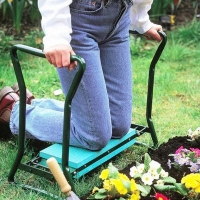 QDStores  Metal Gardening Outdoor Kneeler Seat
