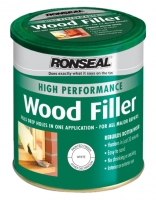 Wickes  Ronseal High Performance Wood Filler - White 1kg