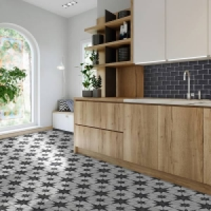 Country Living Starry Skies White Light Porcelain Floor & Wa £42.60