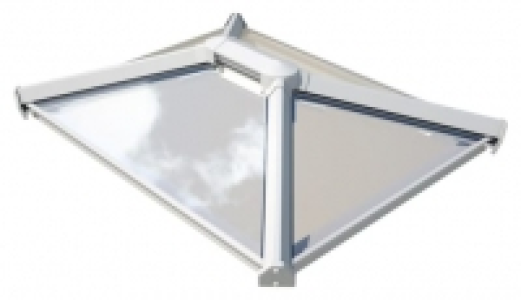 Wickes  Eurocell 2 Bar Skypod - 1m x 1.5m - White