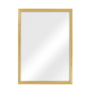 Frame: Paulownia Wood; Mirror Glass Wooden Frame Mirror - 70x100cm
