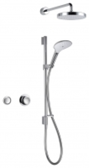 Wickes  Mira Mode Pumped Gravity Rear Fed Digital Mixer Shower