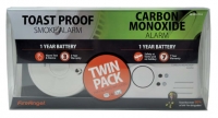 Wickes  FireAngel Smoke & CO Alarms Combination Twin Pack