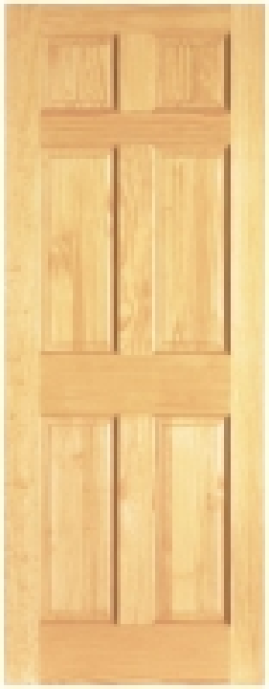 Wickes Durham Clear Pine 6 Panel Internal Door - 1981 x 762m £70.00