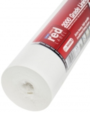 Erfurt Lining Wallpaper 2000 Grade White - 20m &pound;8.00