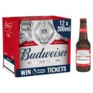 Budweiser Lager Beer Bottles £10.00