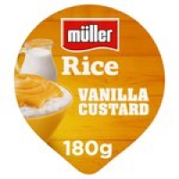 Morrisons  Muller Rice Vanilla Custard Low Fat Pudding Dessert