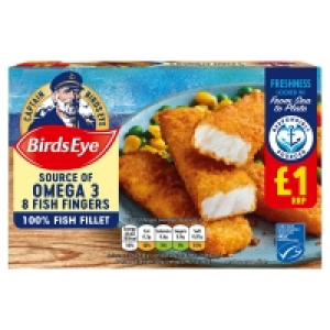 Birds Eye 8 Fish Fingers 200g £1.00