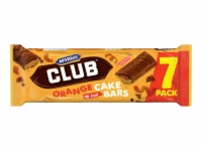 McVities Club Orange Cake Bars