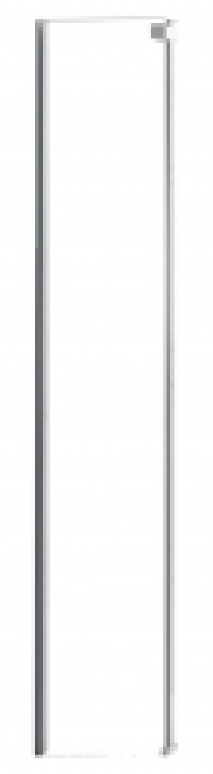 Nexa By Merlyn 8mm Chrome Frameless Side Panel Only - 2000 x