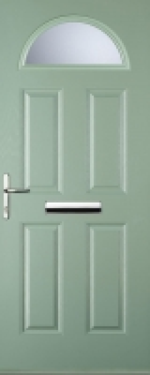 Euramax 4 Panel 1 Arch Right Hand Chartwell Green Composite