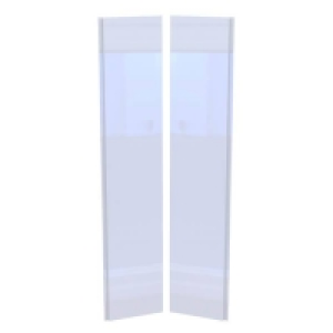 Fitted Bedroom Handleless Double Wardrobe Doors - White £180.00